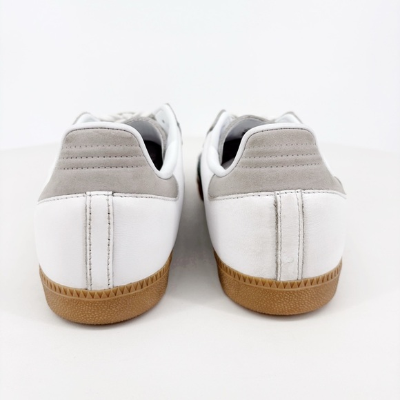 ADIDAS Samba OG Gum Sneakers in Cloud White Collegiate Green Sz 11 - Picture 10 of 14